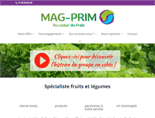 Tablet Screenshot of mag-prim.fr